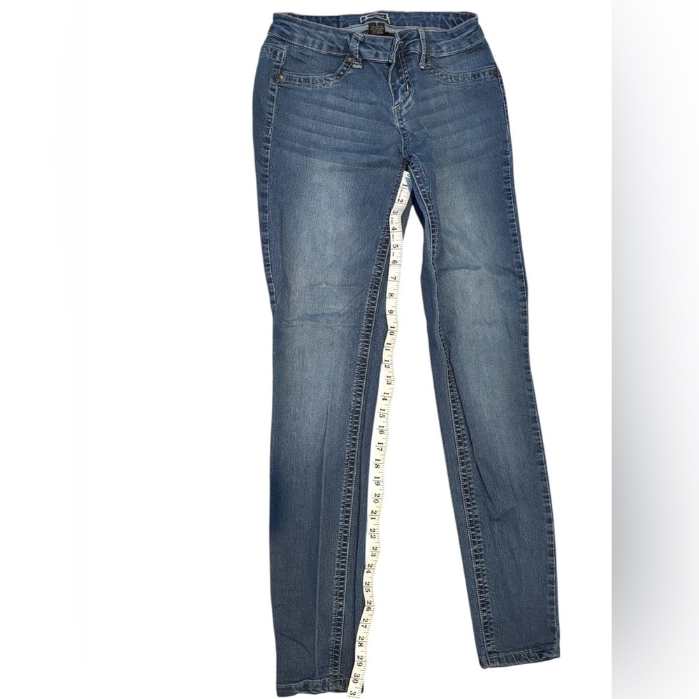 Soundgirl Junior’s Skinny Blue Jeans Size 7 - Picture 4 of 4